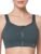 Yvette Adjustable Sports Bras for Women High Impact Support, Zip Front Sports Bra Plus Size Wireless for Running Workout Gym