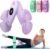 Thigh Master Pelvic Floor Exercise Devices, Kegel Exerciser Pelvic Floor Muscle Trainer, Inner Thigh Trainer for Women with 3 Resistance Bands for Home Gym