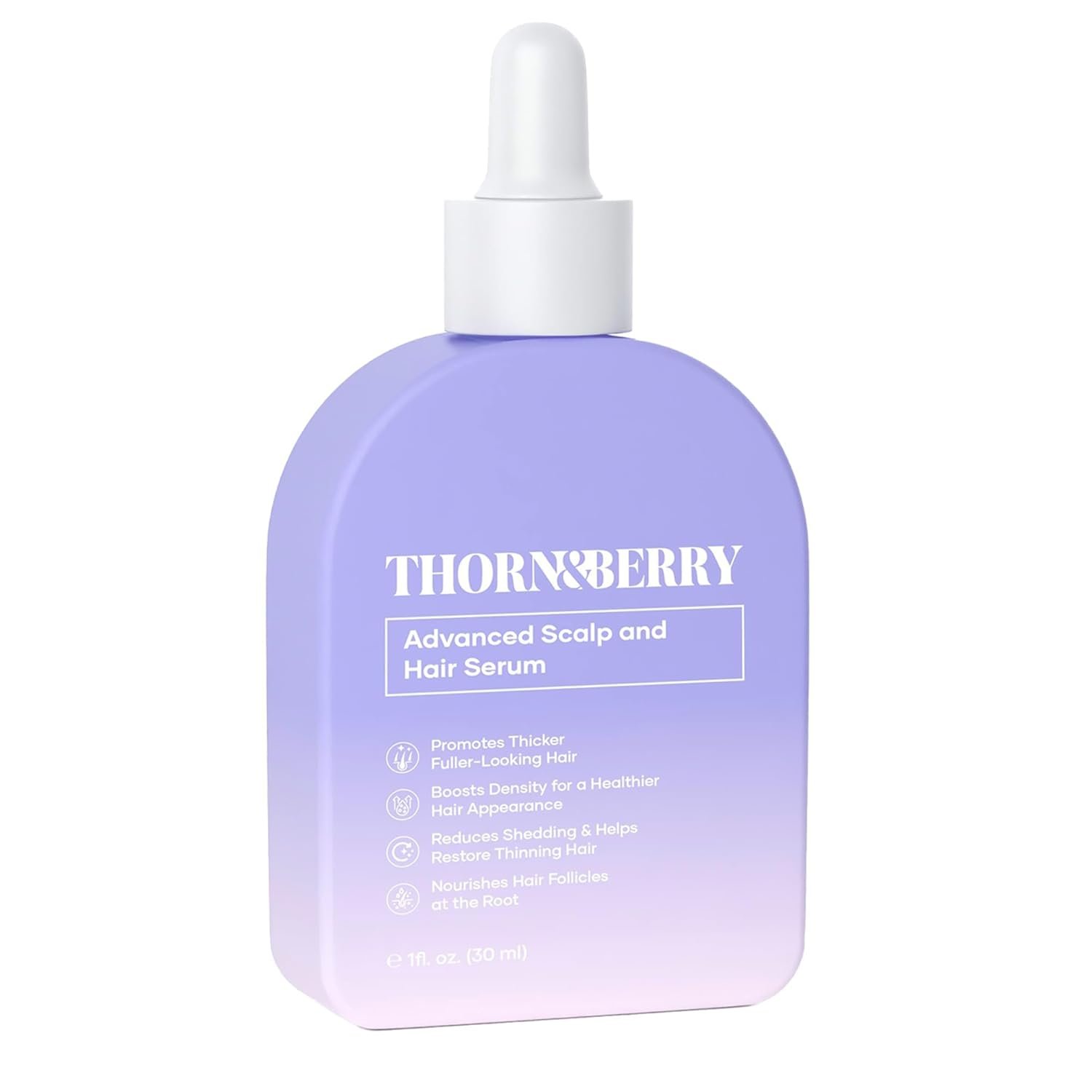 Hair Growth Serum for Thinning Hair | Thicker Fuller Hair Thickening Serum | Rosemary Oil, Saw Palmetto, Biotin | Multi Peptides, Redensyl, Topical Caffeine Scalp Serum for Women | Density DHT Blocker