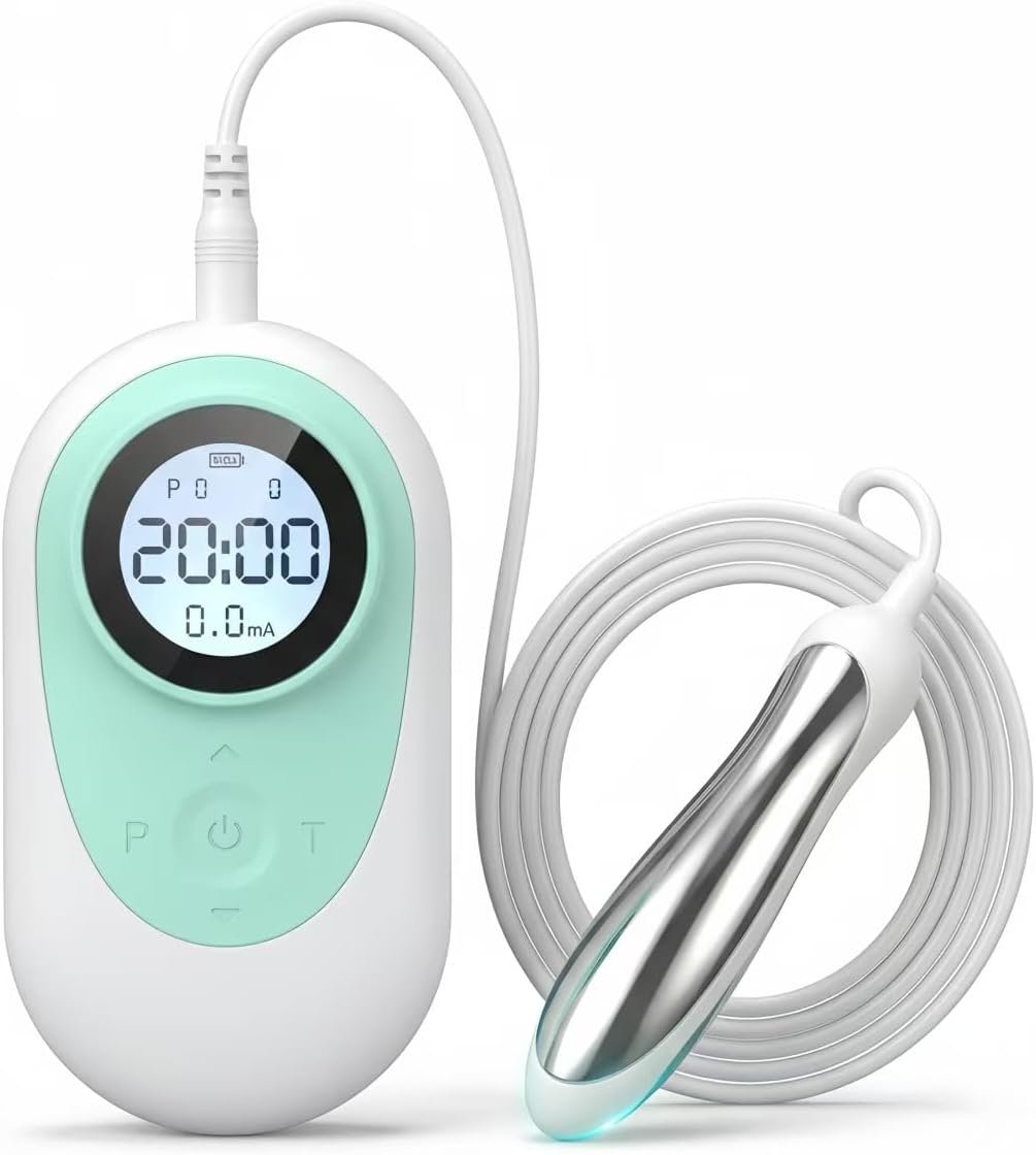 Incontinence Treatment Device, kegel Exerciser with Probe for Incontinence Stimulator & Postpartum Recovery and Pelvic Floor strengthening for Women