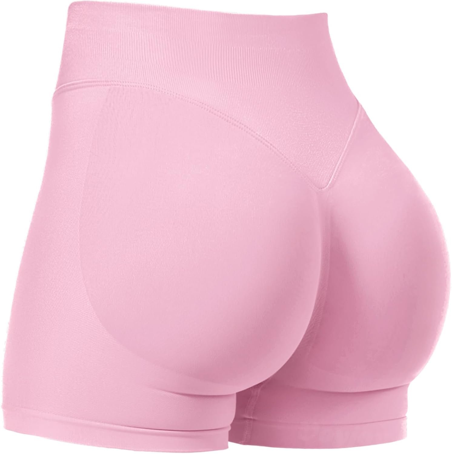 VOYJOY Women Workout Impact Shorts 2.5″/ 3.6″/ 4.5″/ 6″ Scrunch Butt Lifting Gym Seamless Booty Biker Shorts