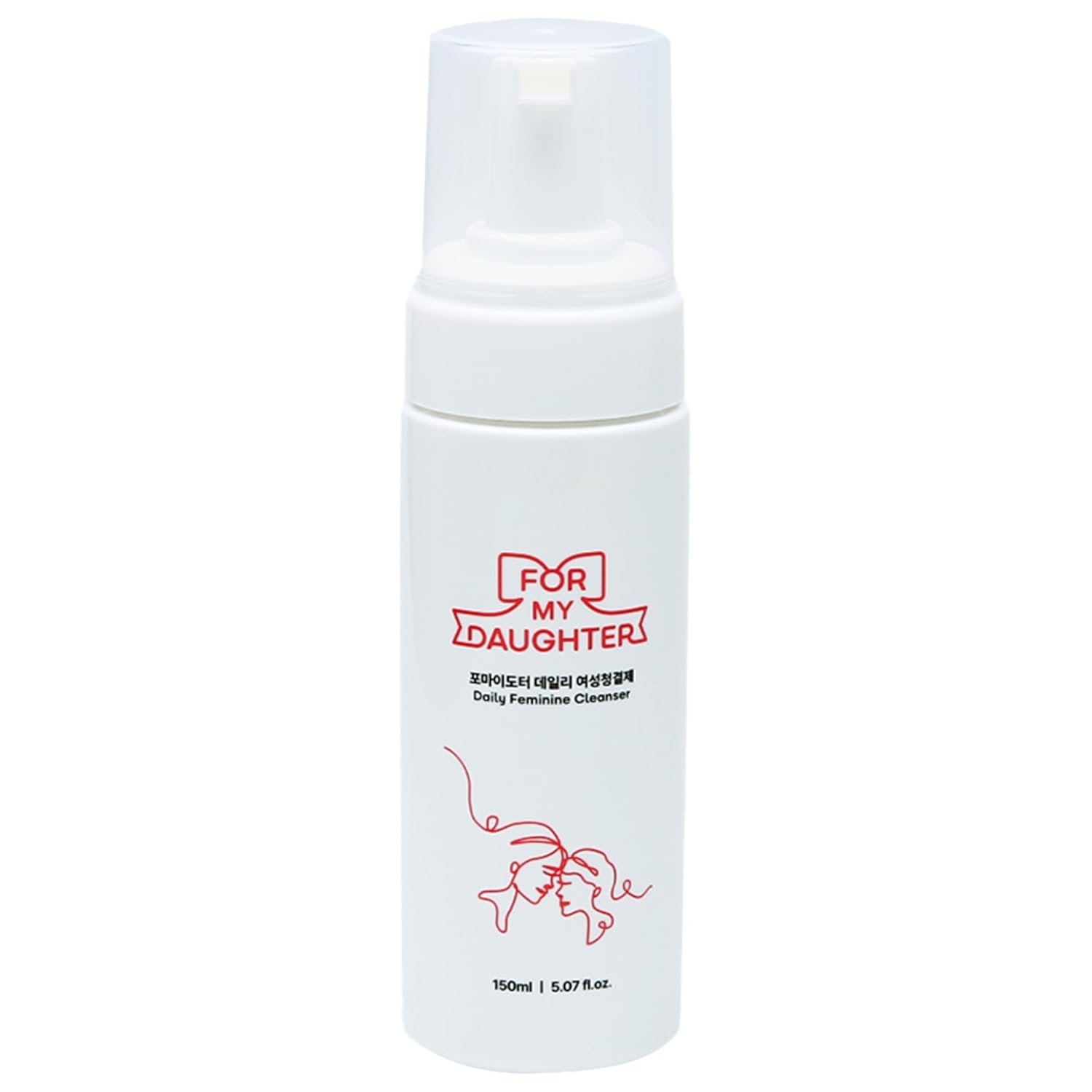 for my daughter Moisture Feminine Wash | Gentle Foam Wash with HPA Complex & | pH Balanced for Intimate Hygiene | Dermatologist-Tested – 150ml (5.07oz)