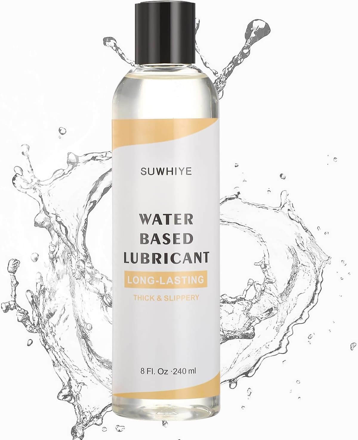 Personal Lubricant, Water Based lube for Vaginal and Anal Sex, pH Friendly Long Lasting Toy-Safe Sexual Lubricant for Women, Men & Couple