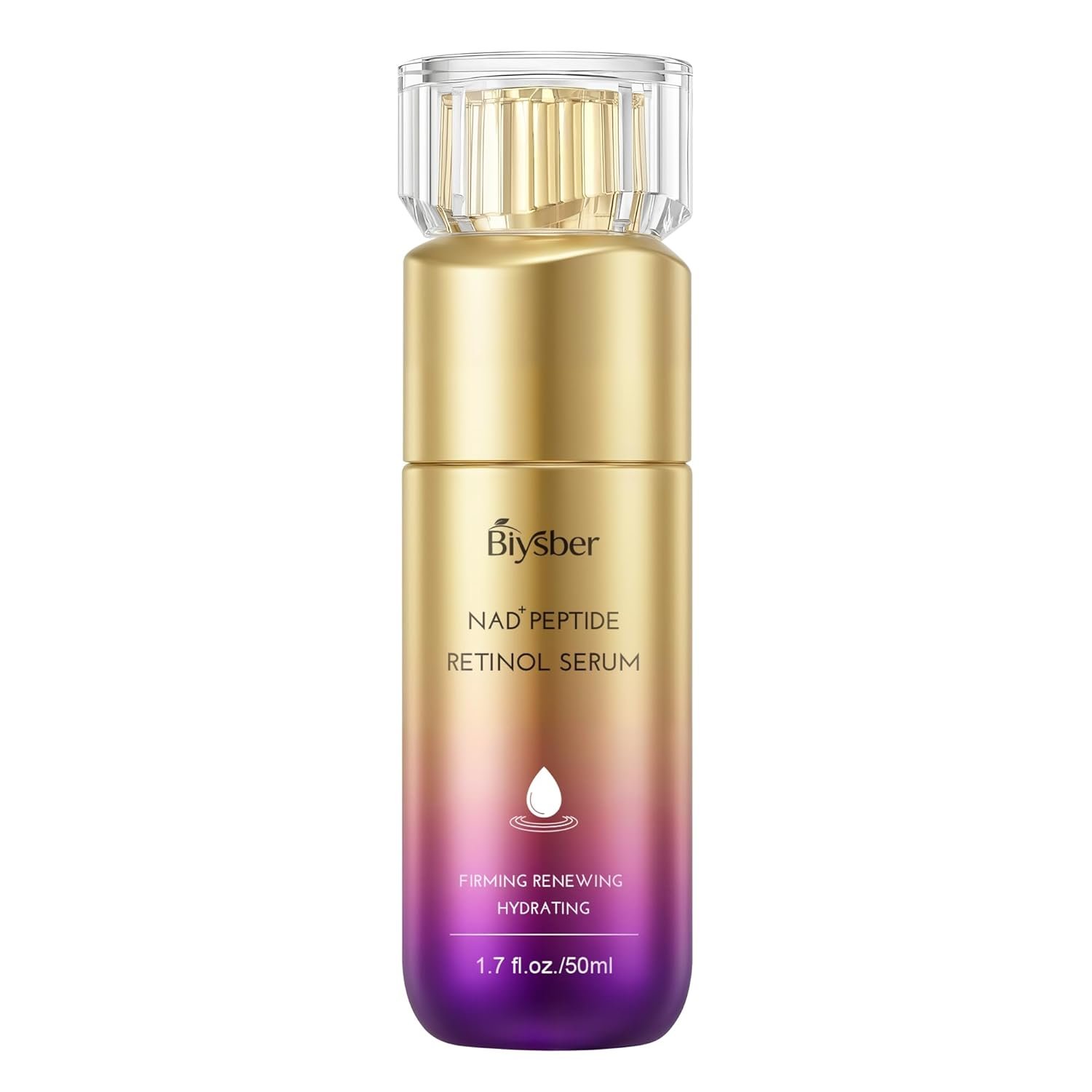 NAD+ Retinol Collagen Face Serum: Anti-Aging Peptide Serum, Tightens Skin, Reduces Wrinkles & Fine Lines, Hydrating Serum for Radiant Glow