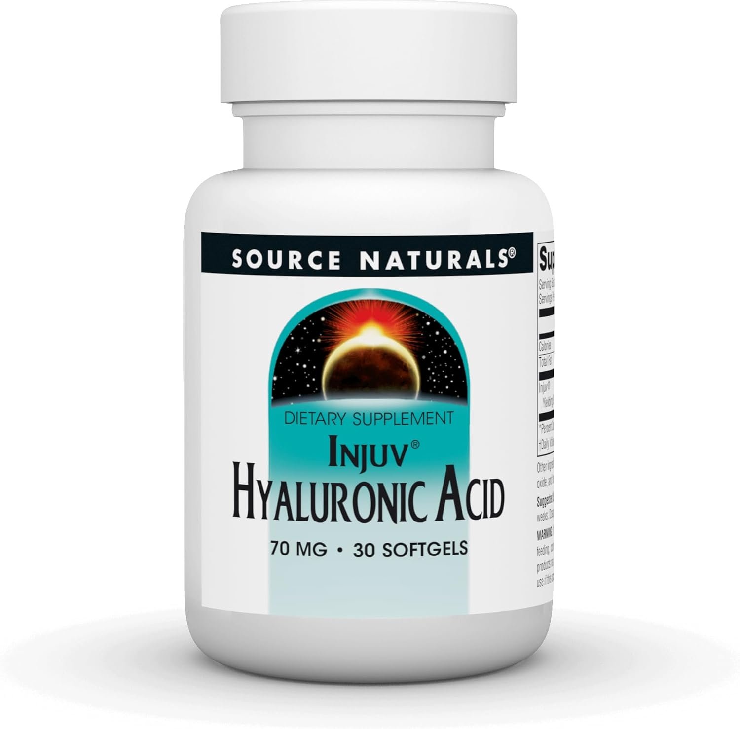 Source Naturals Hyaluronic Acid Injuv 70mg – 30 Softgels