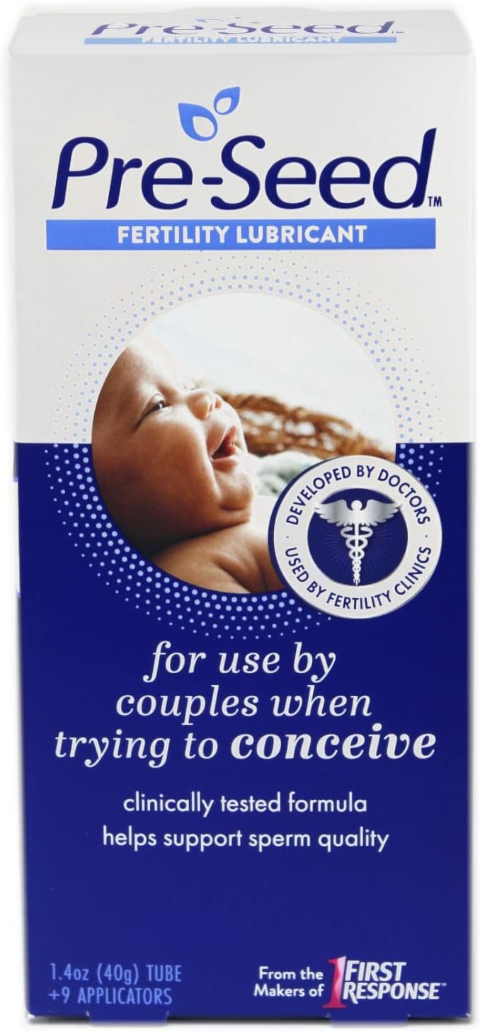 Pre-Seed Fertility-Friendly Personal Lubricant – Pack of 9