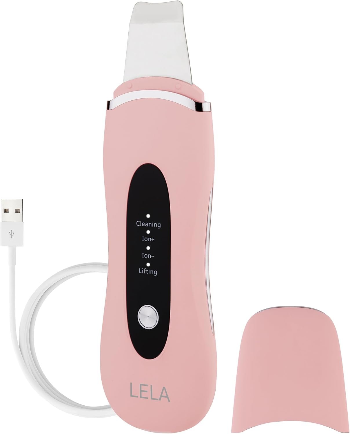 Spa Sciences – LELA – 4-in-1 Facial Spatula for Deep Cleansing, Pore Extraction, Serum Infusion, Anti-Aging and Contouring
