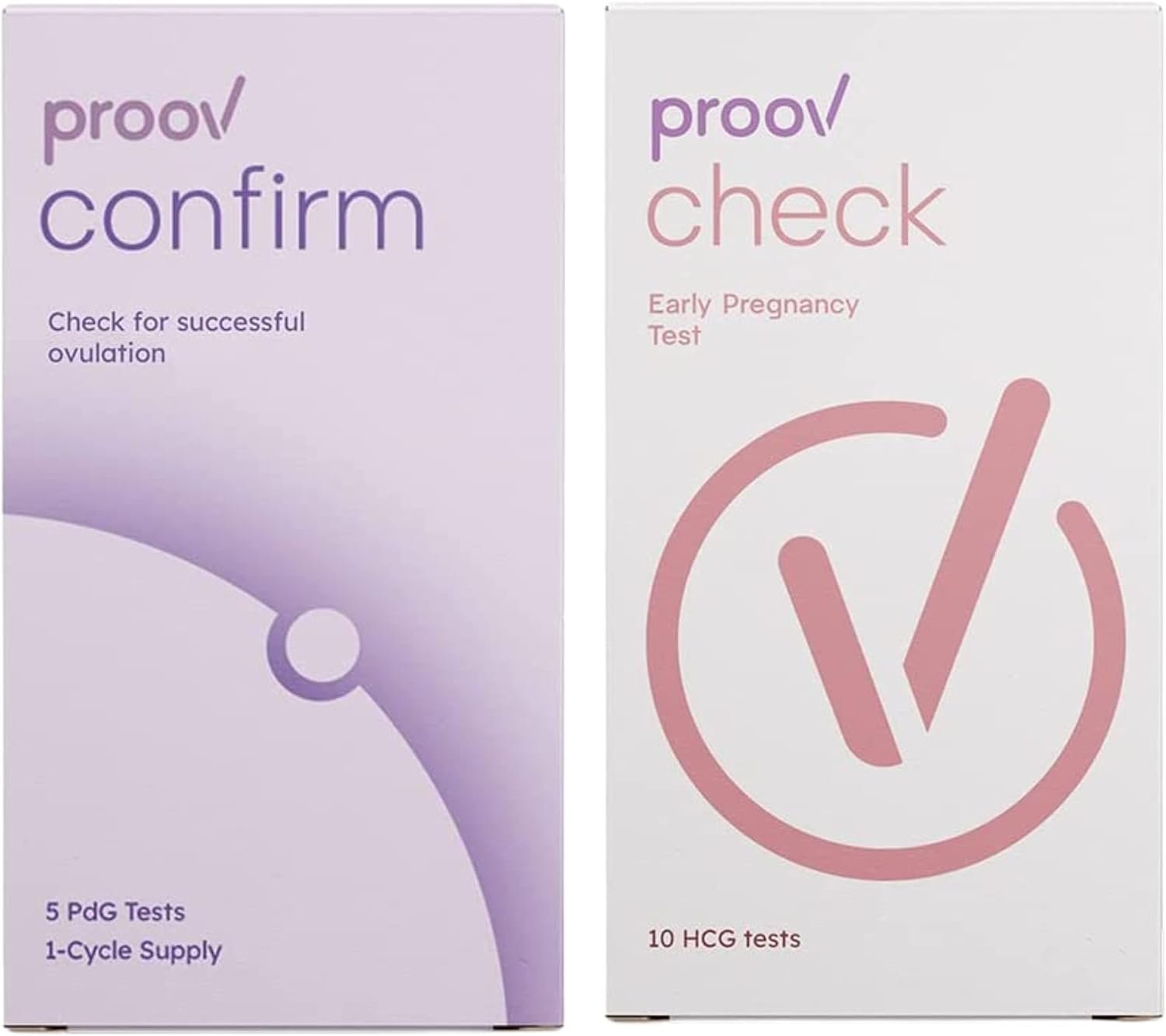Confirm Ovulation and Pregnancy Test Combo Kit | PdG Progesterone Metabolite Test – Only FDA-Cleared Test to Confirm Successful Ovulation at Home | Early Pregnancy Tests