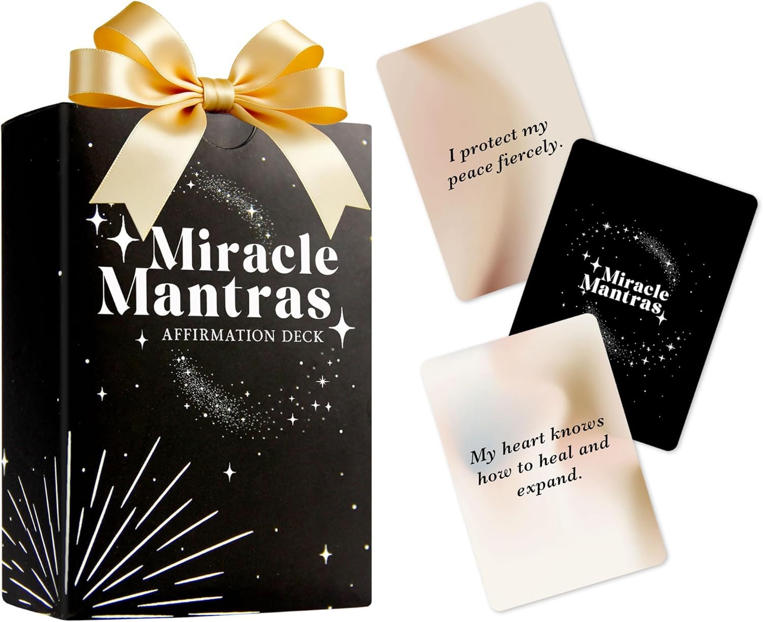 Positive Affirmation Cards for Women – 62 Self Love Affirmation Deck, Daily Motivation & Mindfulness Cards, Inspirational Encouragement Gift for Friend Sister, Graduation Gift for Her, Mental Health Self Care Gift