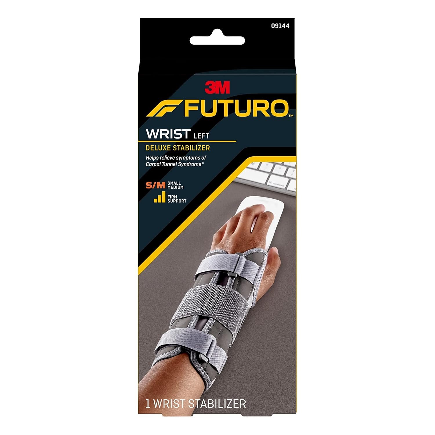 Futuro – B005X5U3EK FUTURO for Her Wrist Brace, Helps Support Sprains, Strains, and Symptoms of Carpal Tunnel Syndrome, Breathable, One Size