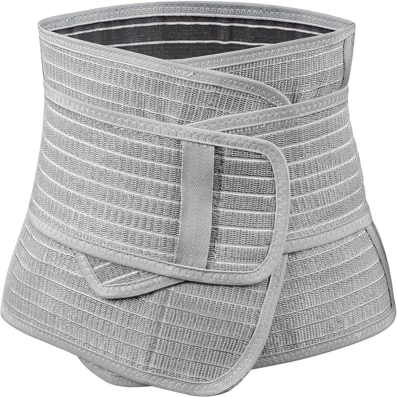 haakaa Postpartum Belly Band, Support Back & Abdomen, Help Natural Delivery & C Section Recovery,Natural Latex,One Size
